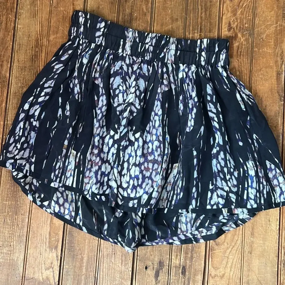 IRO Dafne mini skirt  ayered silk size 34/4